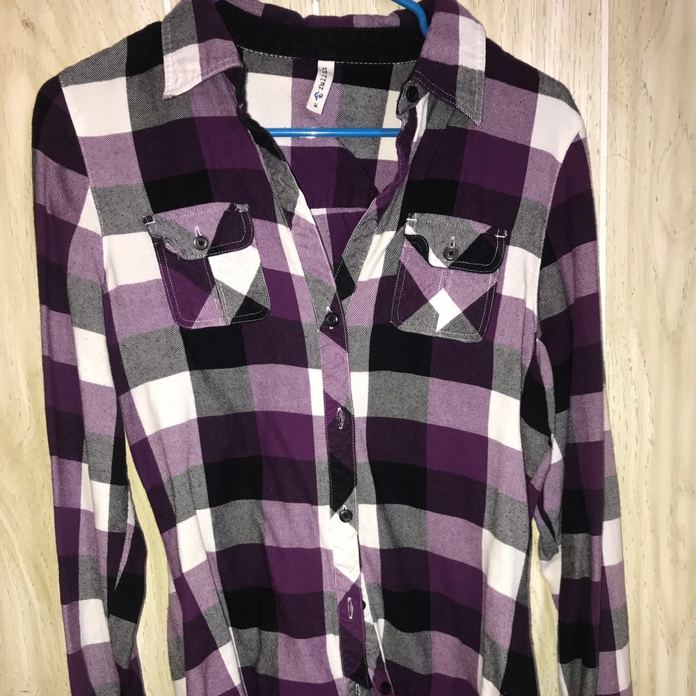 Purple flannel